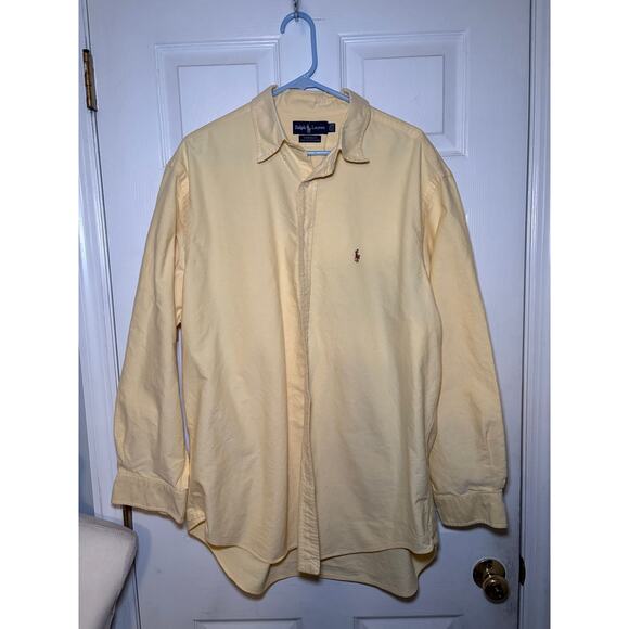 Polo Ralph Lauren Other - Polo‎ Ralph Lauren yellow long sleeve button down men’s shirt